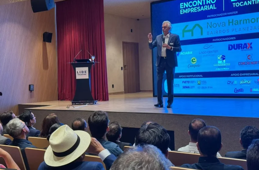   Caiado destaca força econômica de Araguaína e potencial produtivo do Norte do Tocantins