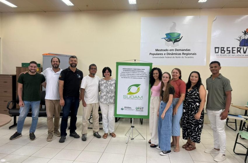  UFNT inicia projeto de turismo comunitário para atingidos por barragens em Babaçulândia