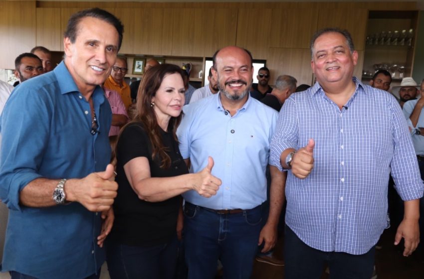  Sandoval Cardoso  declara apoio à pré-candidatura de Professora Dorinha ao Governo do Tocantins