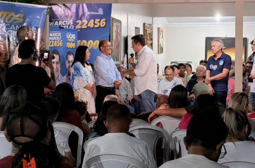  Araguaína: “Não tem nada que represente mais Valderez e Lázaro do que cuidar das pessoas”, afirma Marcus Marcelo ao receber apoio do casal